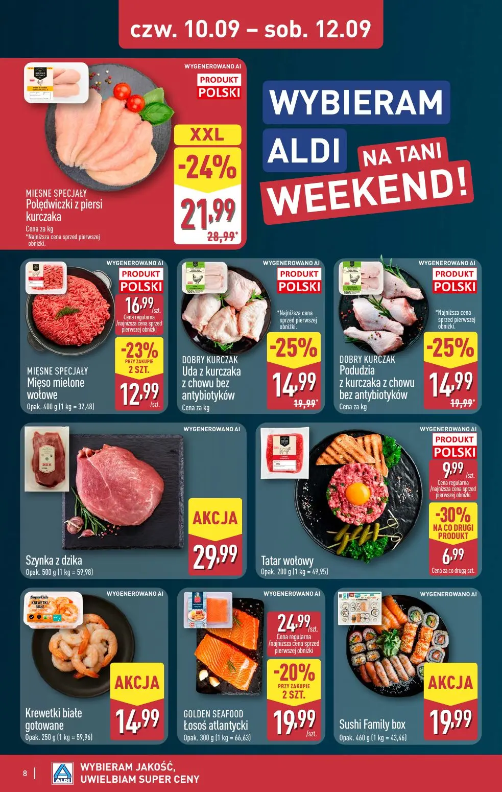 gazetka promocyjna ALDI Oferta na WEEKEND - Strona 8