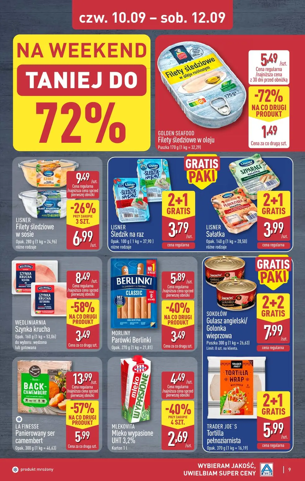 gazetka promocyjna ALDI Oferta na WEEKEND - Strona 9