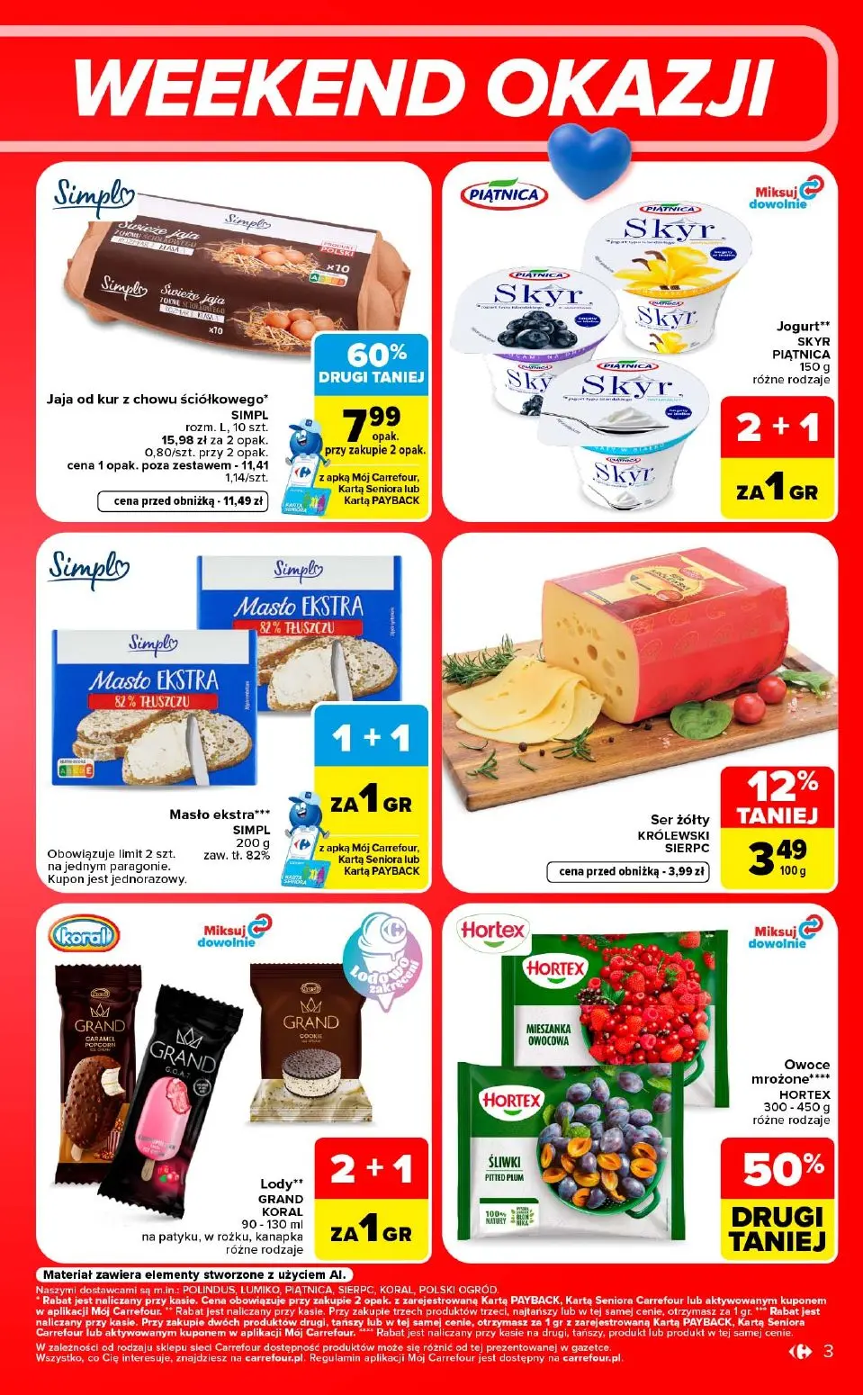 gazetka promocyjna Carrefour Weekend Okazji - Strona 3