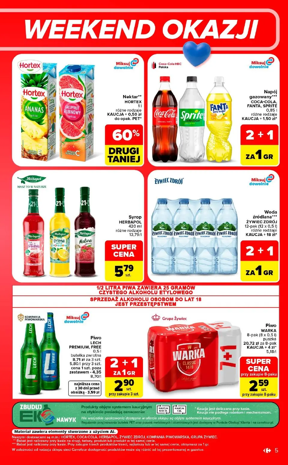 gazetka promocyjna Carrefour Weekend Okazji - Strona 5