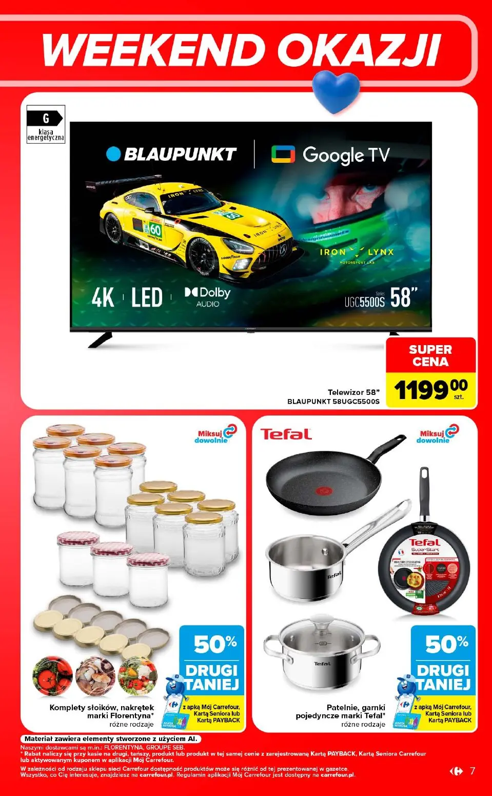 gazetka promocyjna Carrefour Weekend Okazji - Strona 7