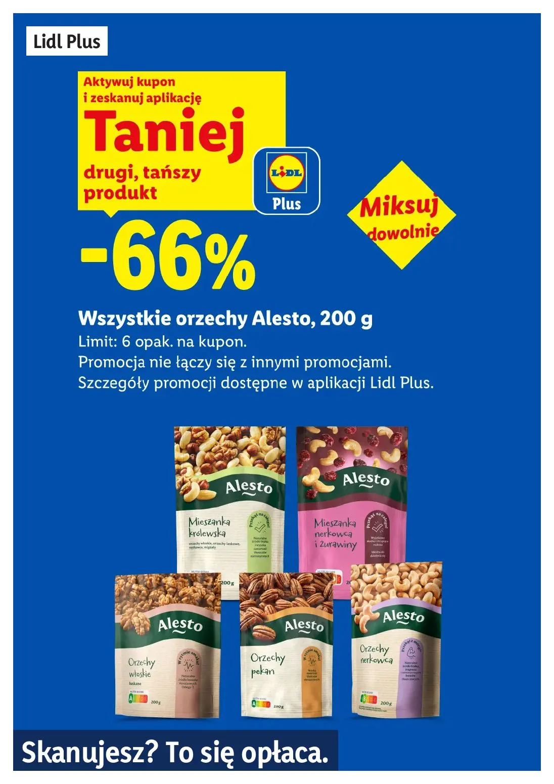 gazetka promocyjna LIDL Lidl plus. Skanujesz - To się opłaca - Strona 2