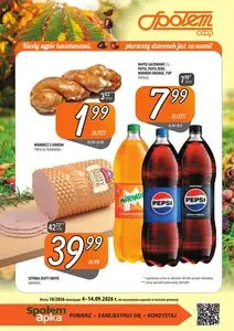 Gazetka promocyjna Społem Szczecin, ważna od 2026-09-04 do 2026-09-14.