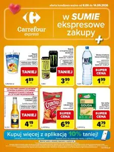 Gazetka promocyjna Carrefour Express, ważna od 2026-09-08 do 2026-09-14.