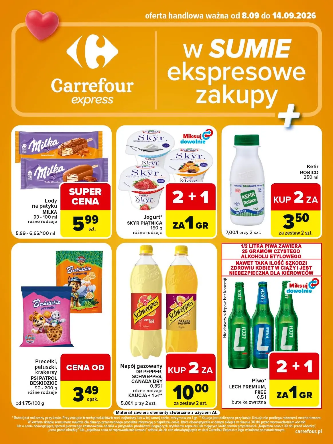 gazetka promocyjna Carrefour Express W sumie ekspresowe zakupy - Strona 2