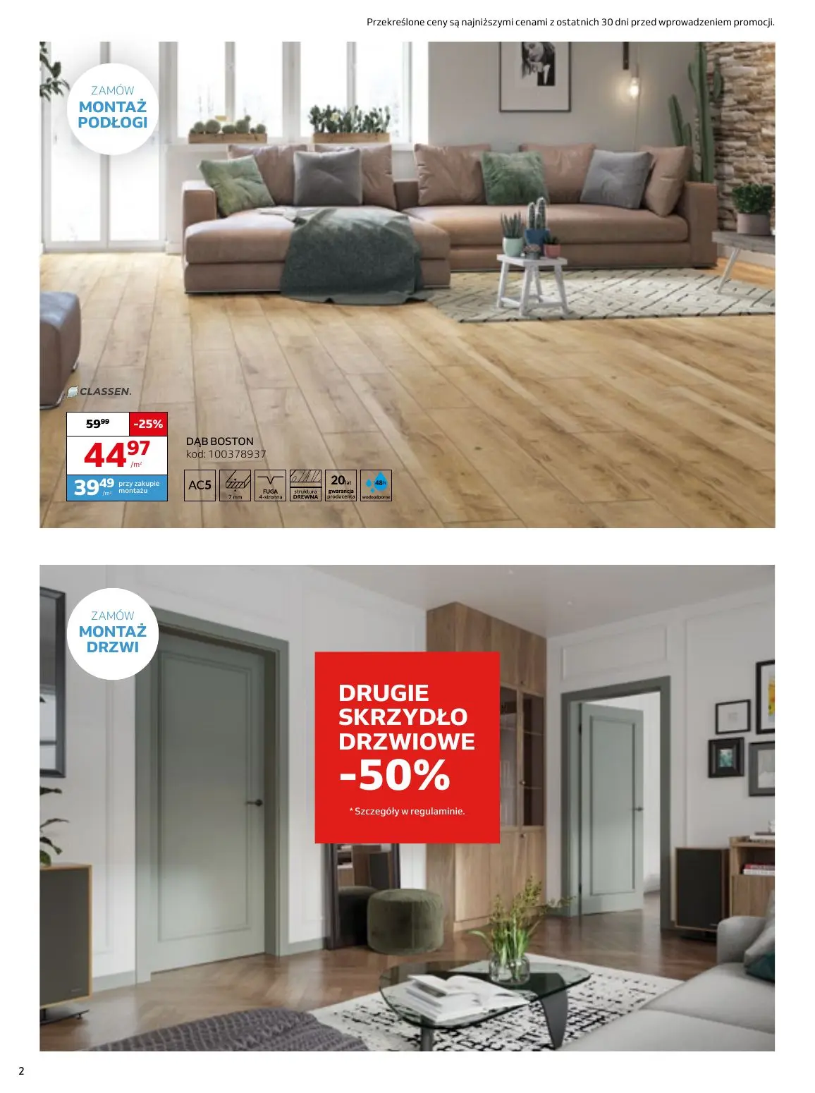 gazetka promocyjna KOMFORT Projekt udany na każdym kroku - Strona 2