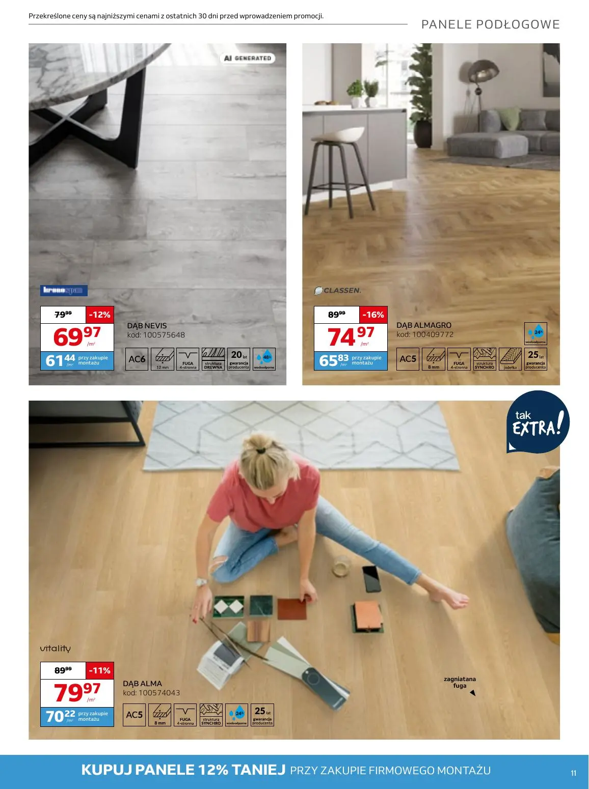 gazetka promocyjna KOMFORT Projekt udany na każdym kroku - Strona 11