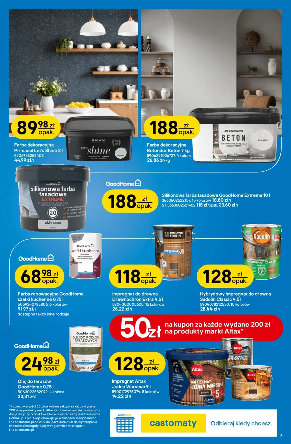 gazetka promocyjna castorama Casto Days - Strona 3