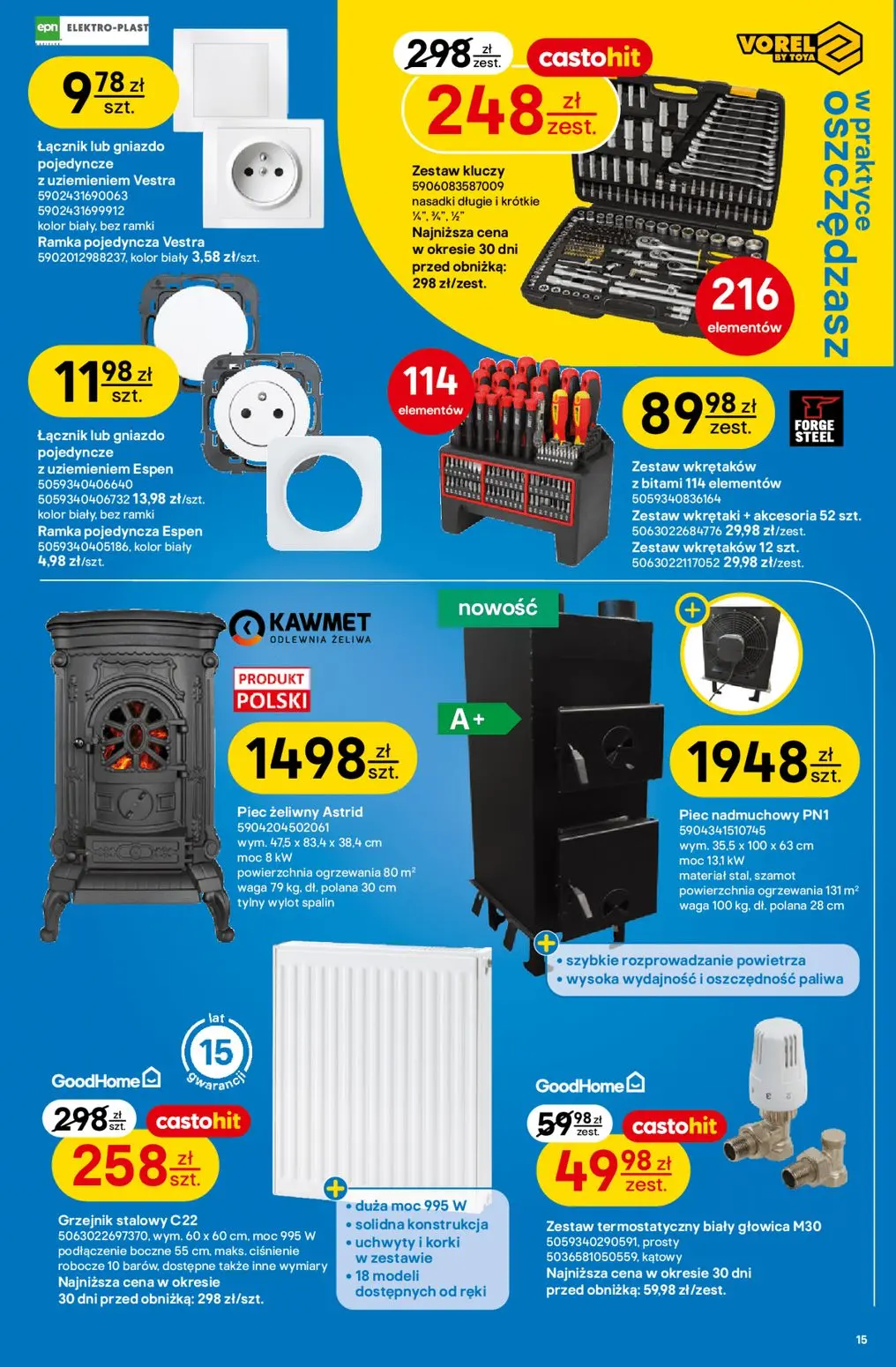gazetka promocyjna castorama Casto Days - Strona 15