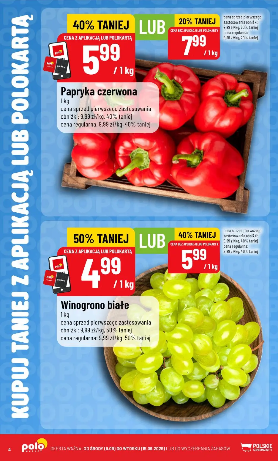 gazetka promocyjna POLOmarket Kupuj taniej z aplikacją! - Strona 4