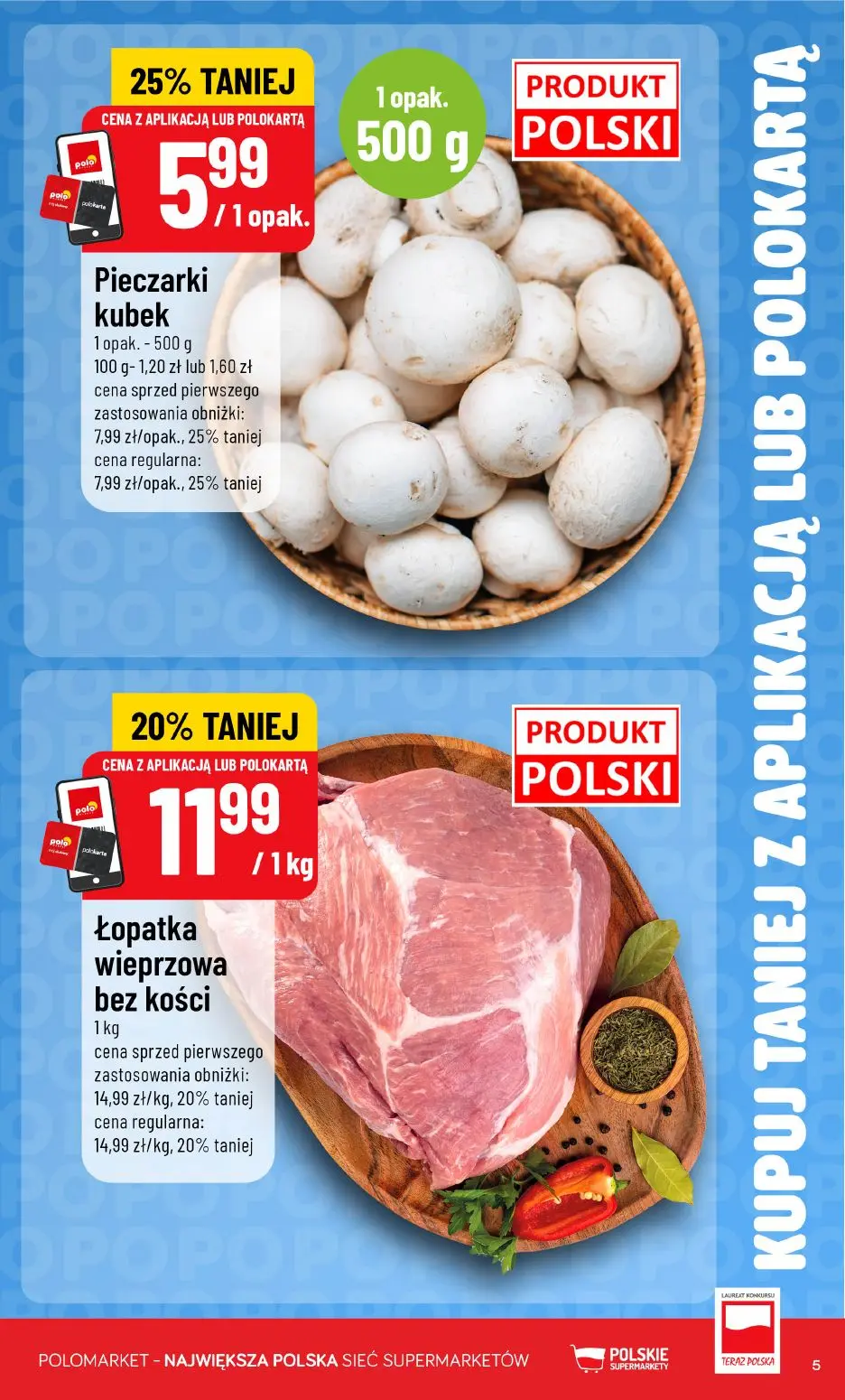 gazetka promocyjna POLOmarket Kupuj taniej z aplikacją! - Strona 5
