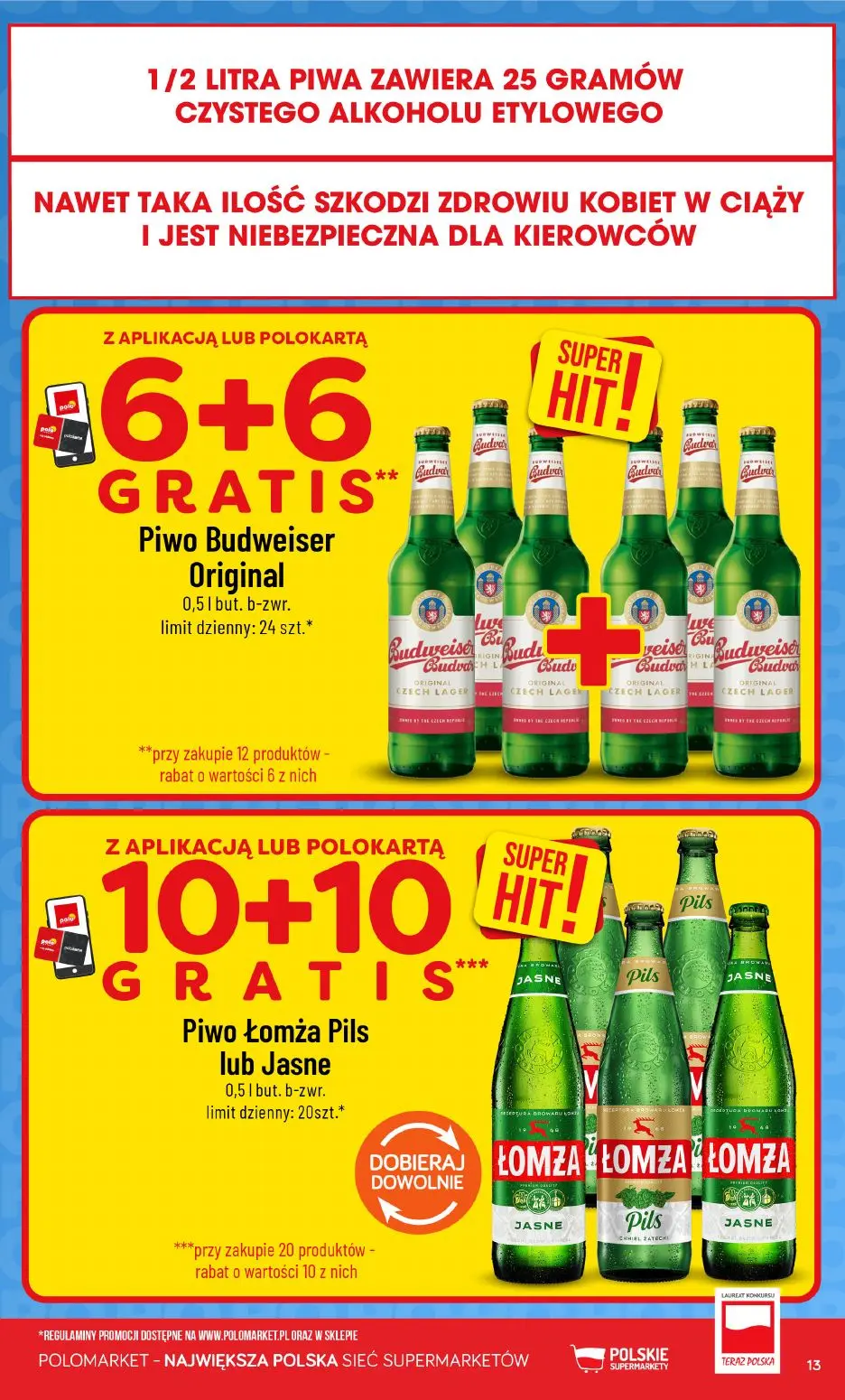 gazetka promocyjna POLOmarket Kupuj taniej z aplikacją! - Strona 13