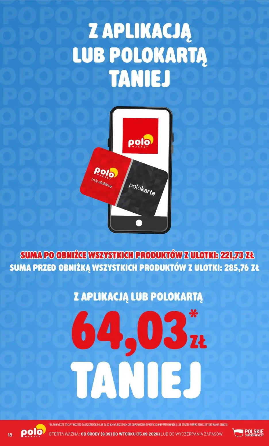 gazetka promocyjna POLOmarket Kupuj taniej z aplikacją! - Strona 18