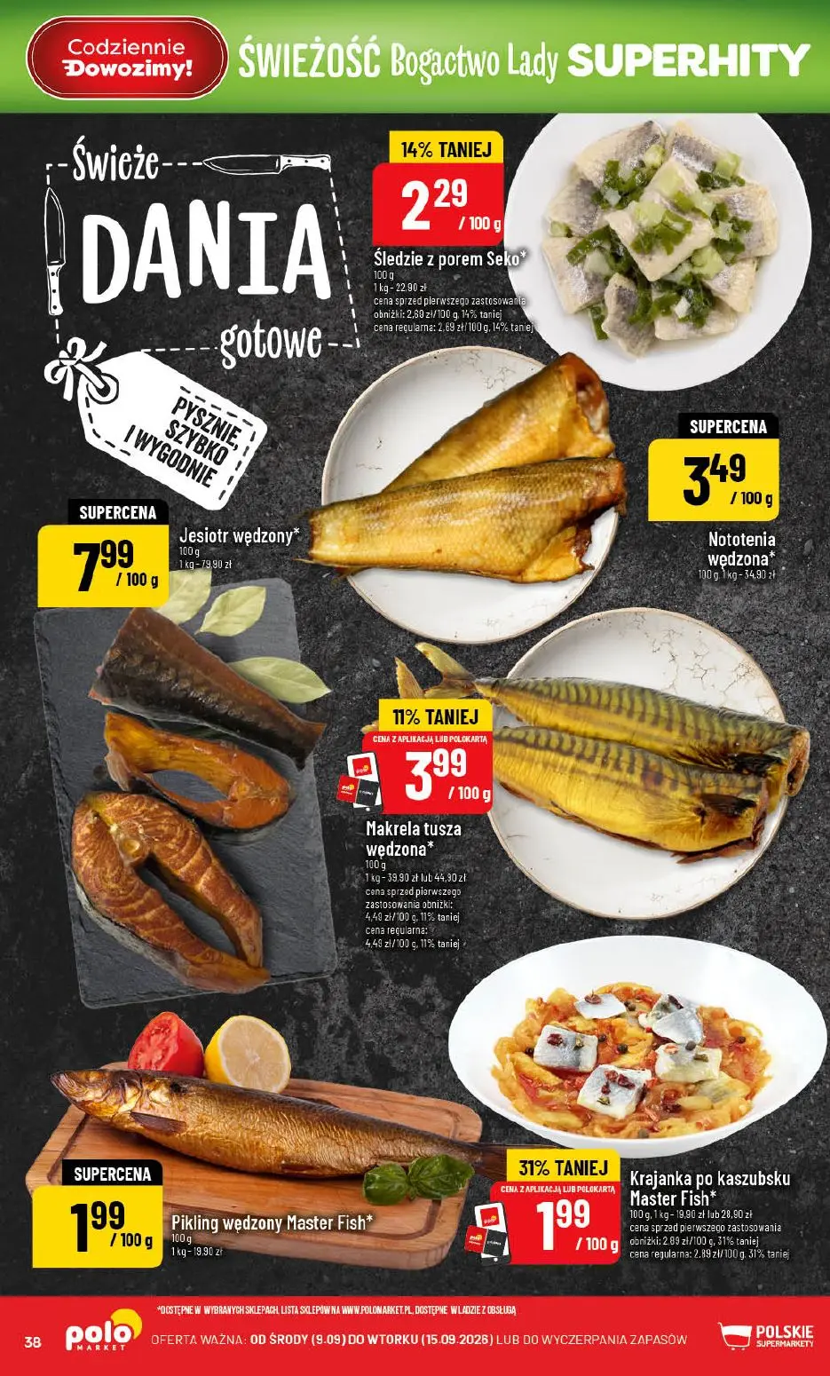 gazetka promocyjna POLOmarket Kupon w dniach 9-11.09 🎟️ - Strona 38