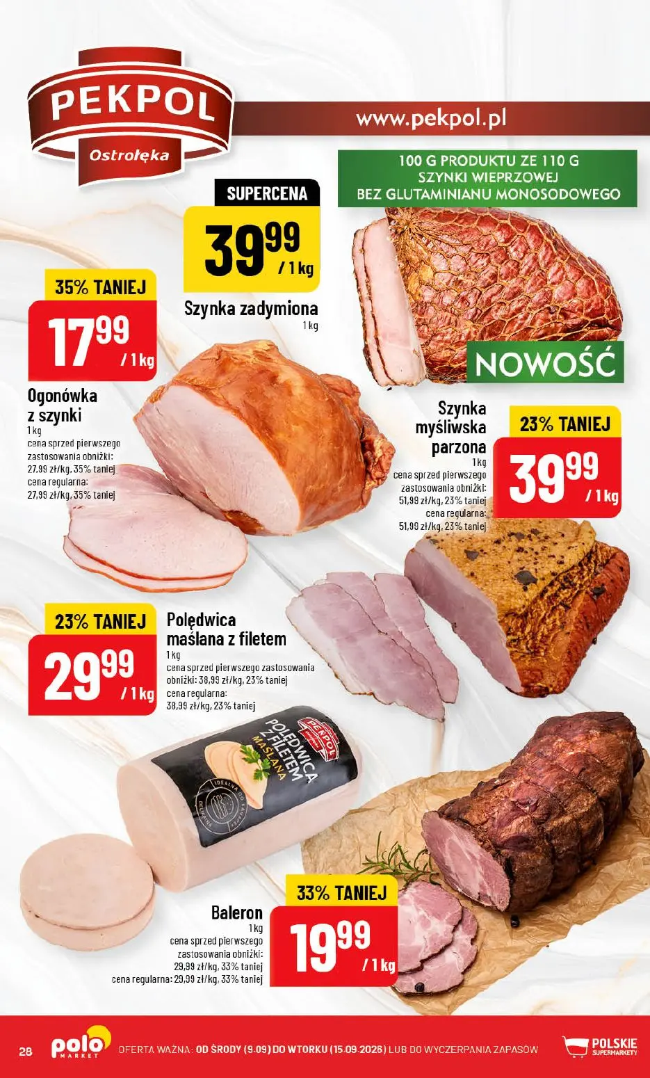 gazetka promocyjna POLOmarket Do POLO na zakupy! - Strona 28