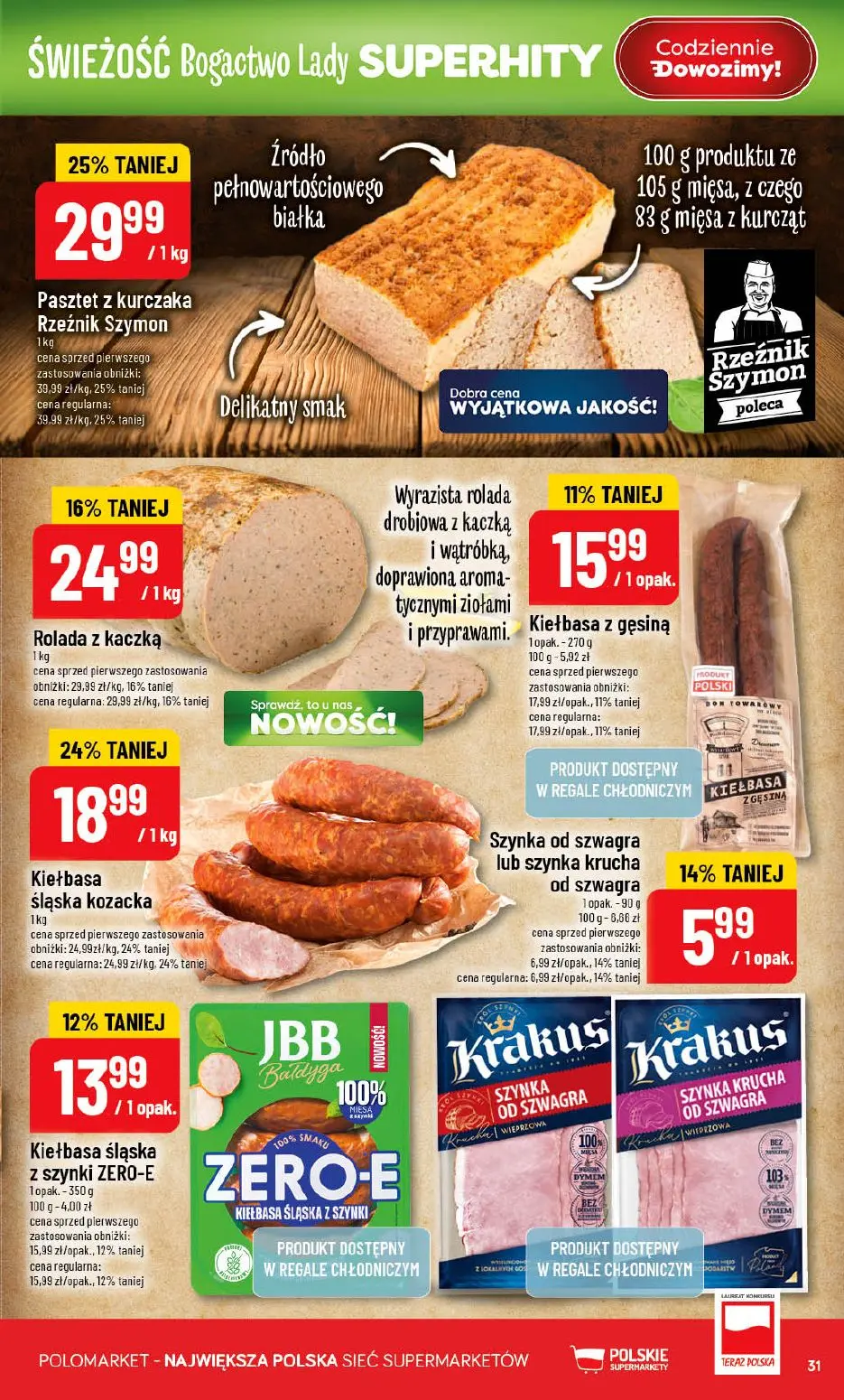 gazetka promocyjna POLOmarket Do POLO na zakupy! - Strona 31