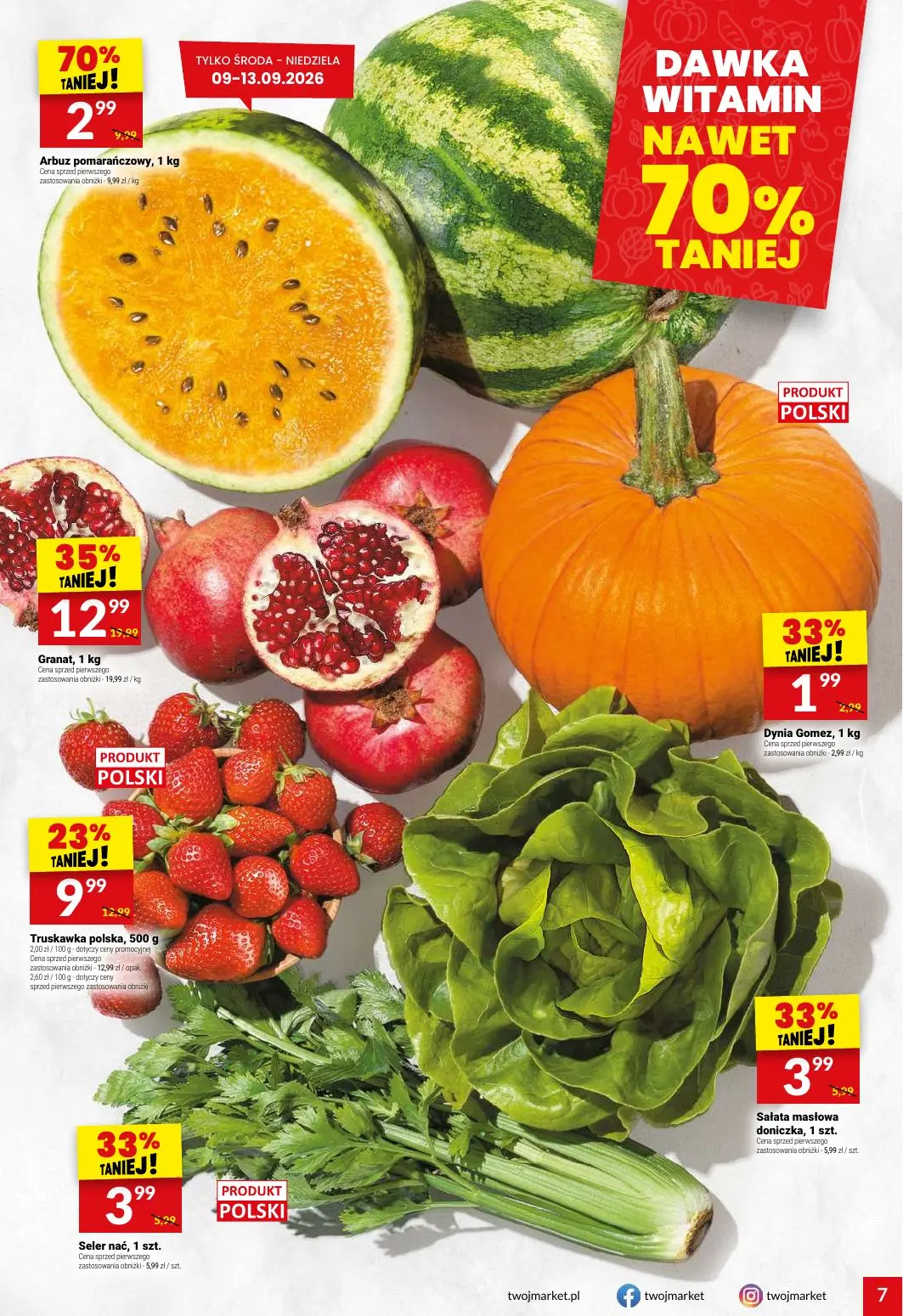 gazetka promocyjna Twój Market  - Strona 7