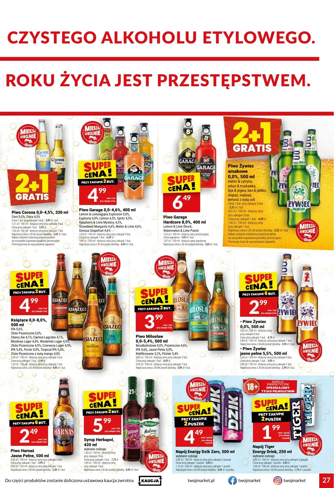 gazetka promocyjna Twój Market  - Strona 27