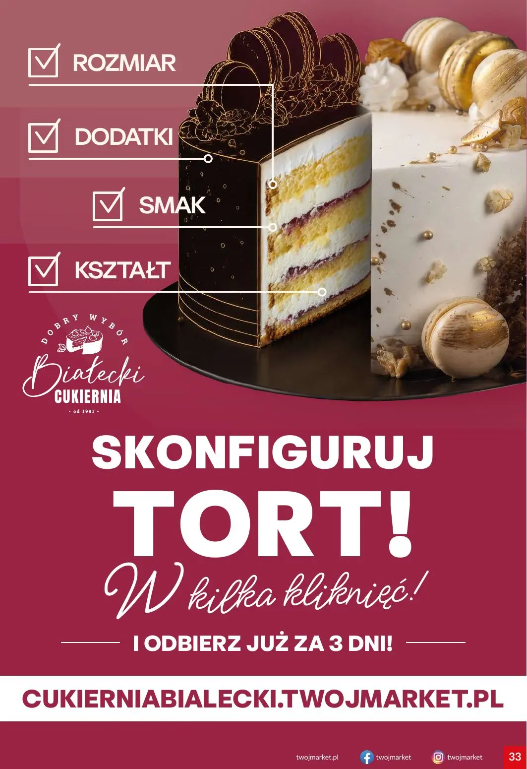 gazetka promocyjna Twój Market  - Strona 33