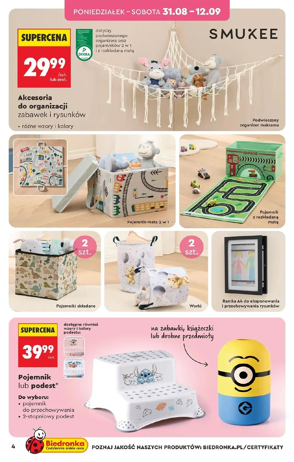 gazetka promocyjna Biedronka Hity i inspiracje - Strona 4