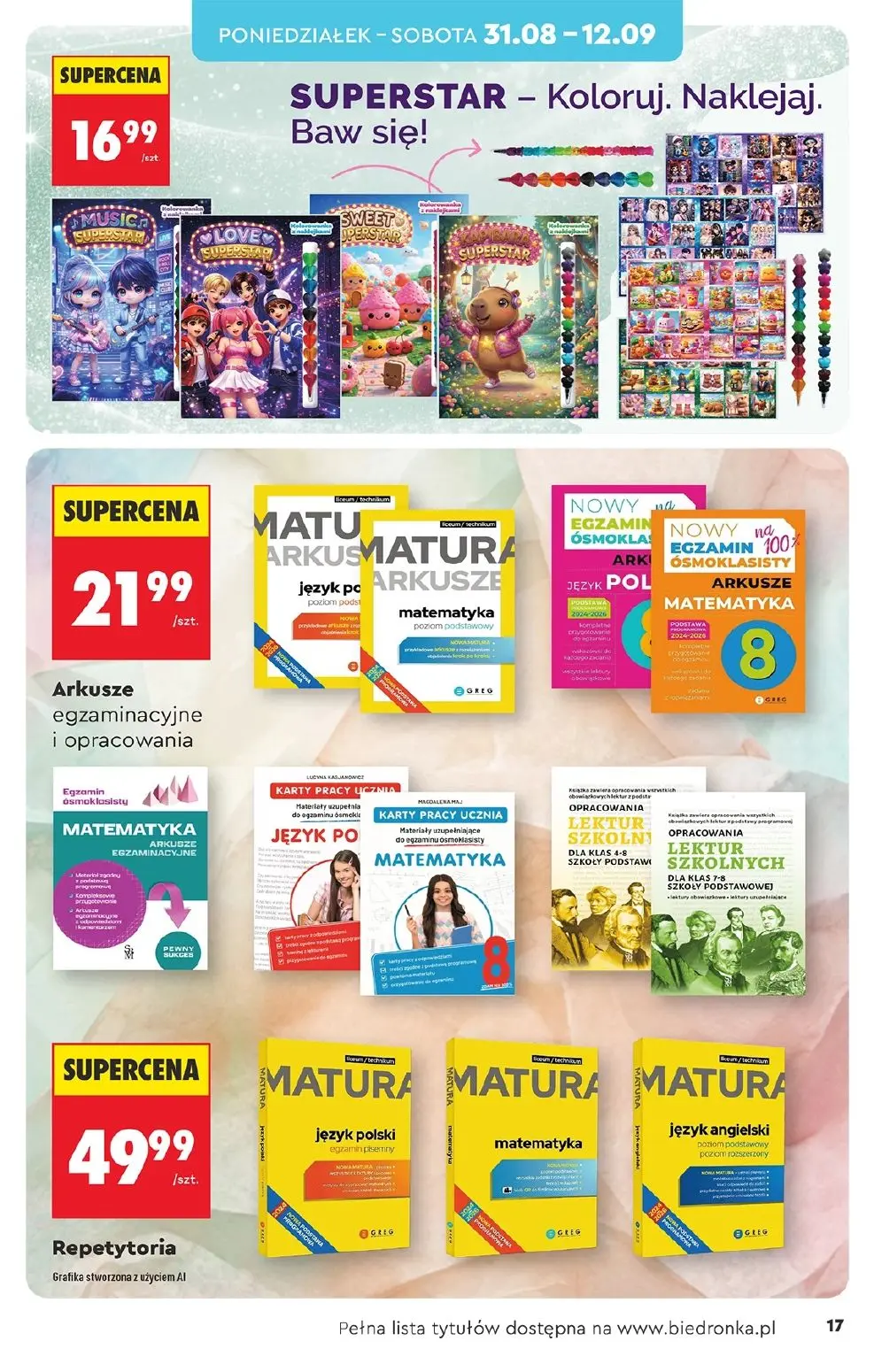 gazetka promocyjna Biedronka Hity i inspiracje - Strona 17