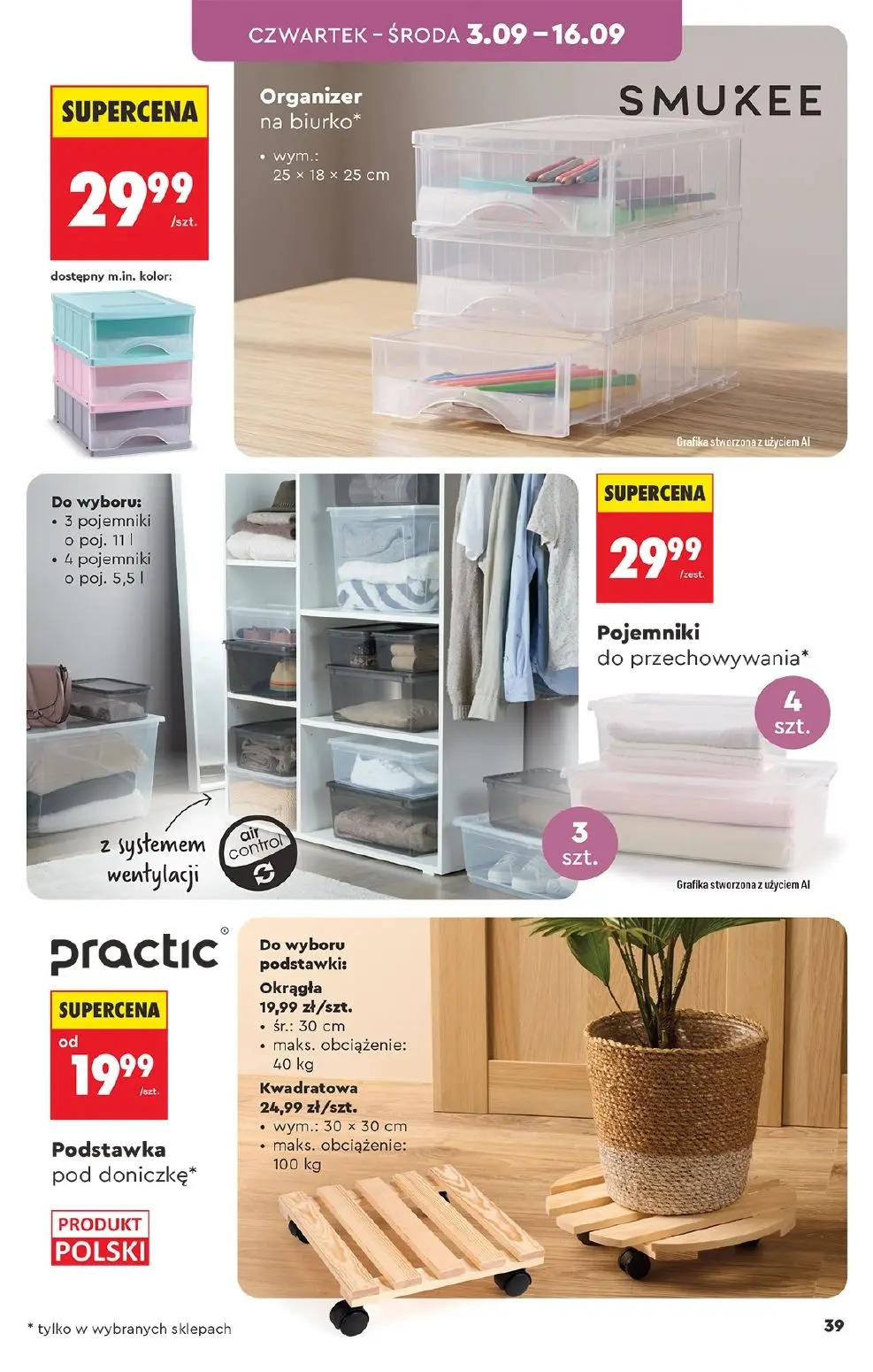 gazetka promocyjna Biedronka Hity i inspiracje - Strona 39