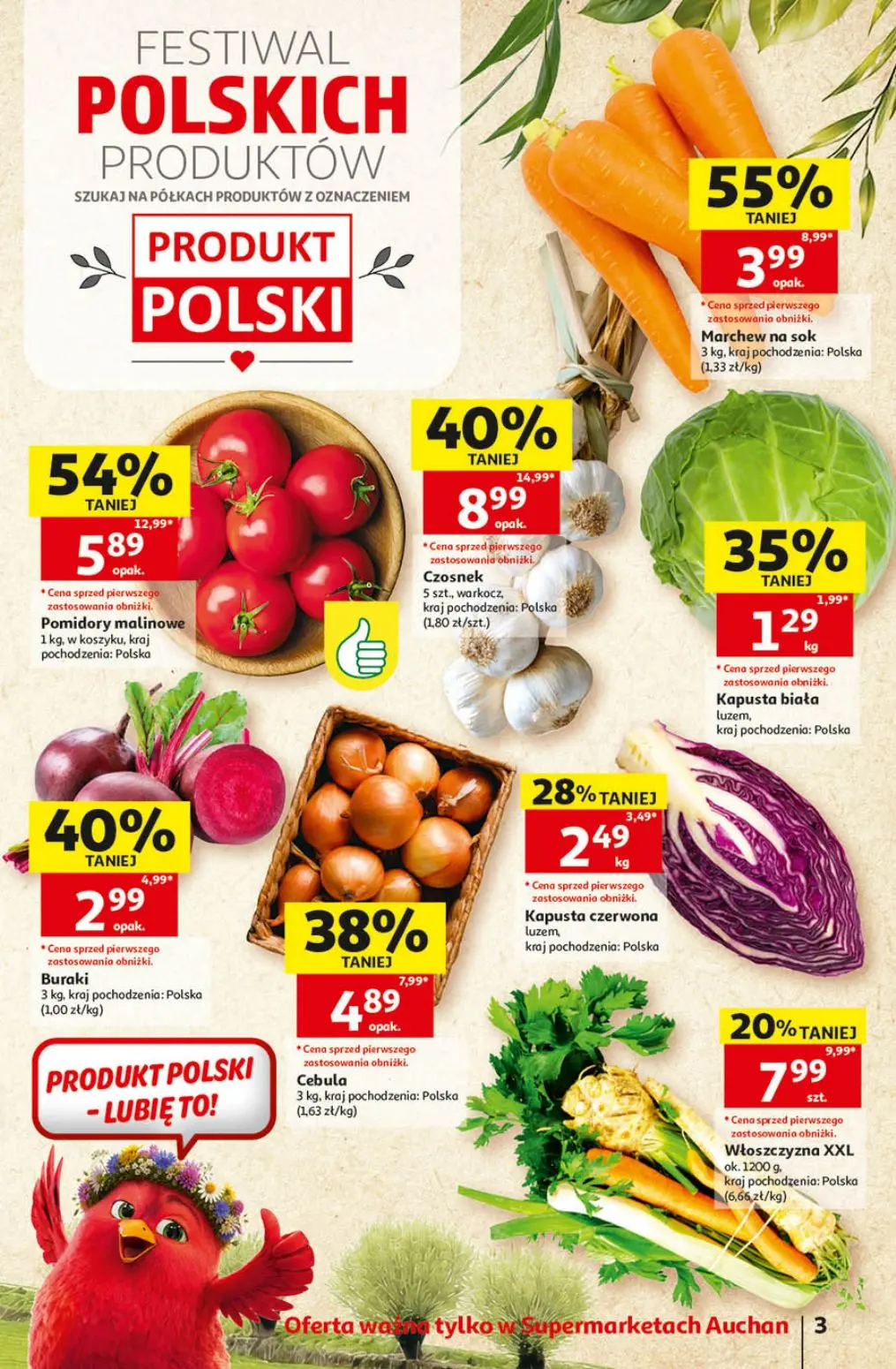 gazetka promocyjna Auchan Supermarket Maxi rewelacje - Strona 3
