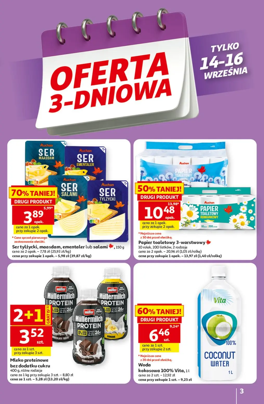 gazetka promocyjna Auchan Maxi rewelacje - Strona 3