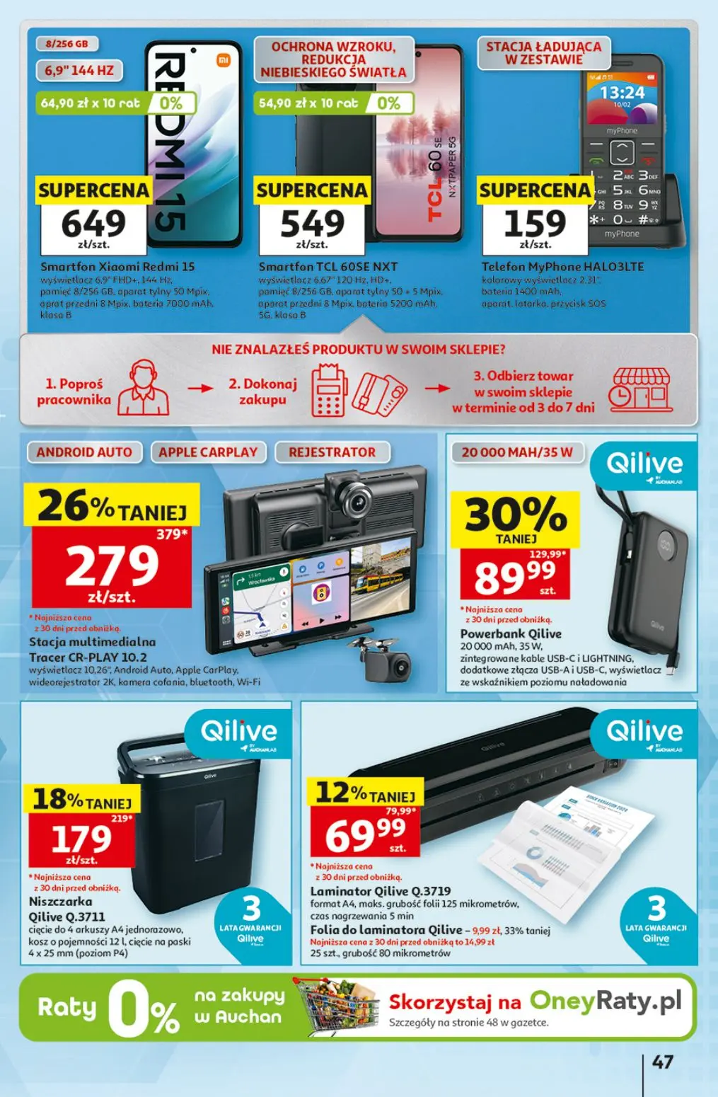 gazetka promocyjna Auchan Maxi rewelacje - Strona 47