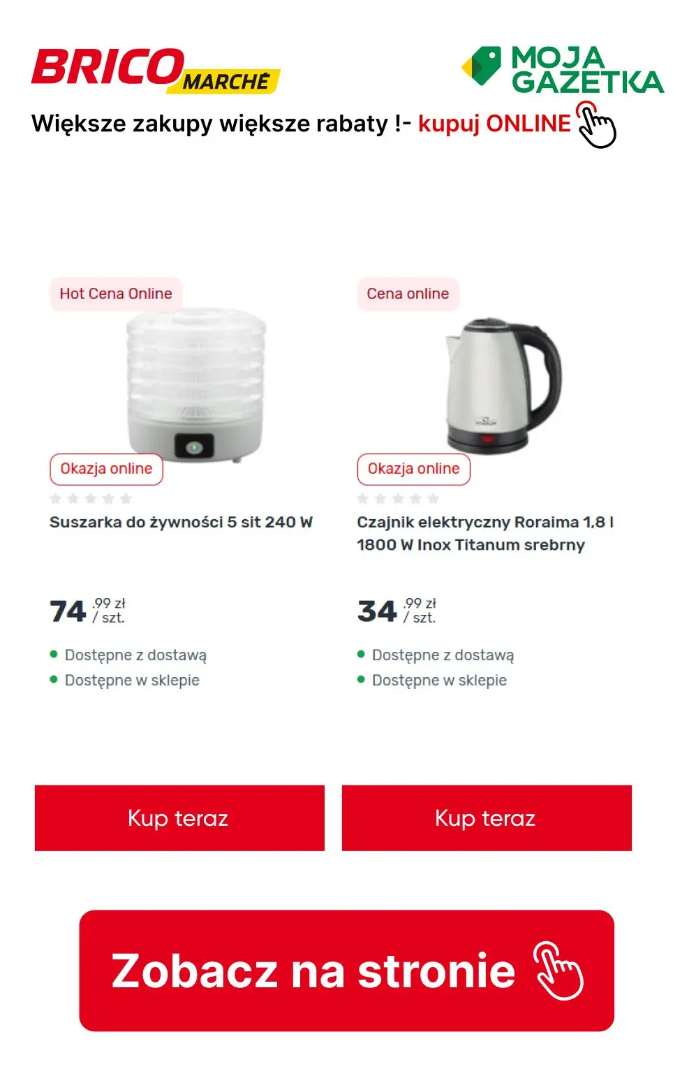 gazetka promocyjna BRICOMARCHE Większe zakupy, większe rabaty! - Strona 2