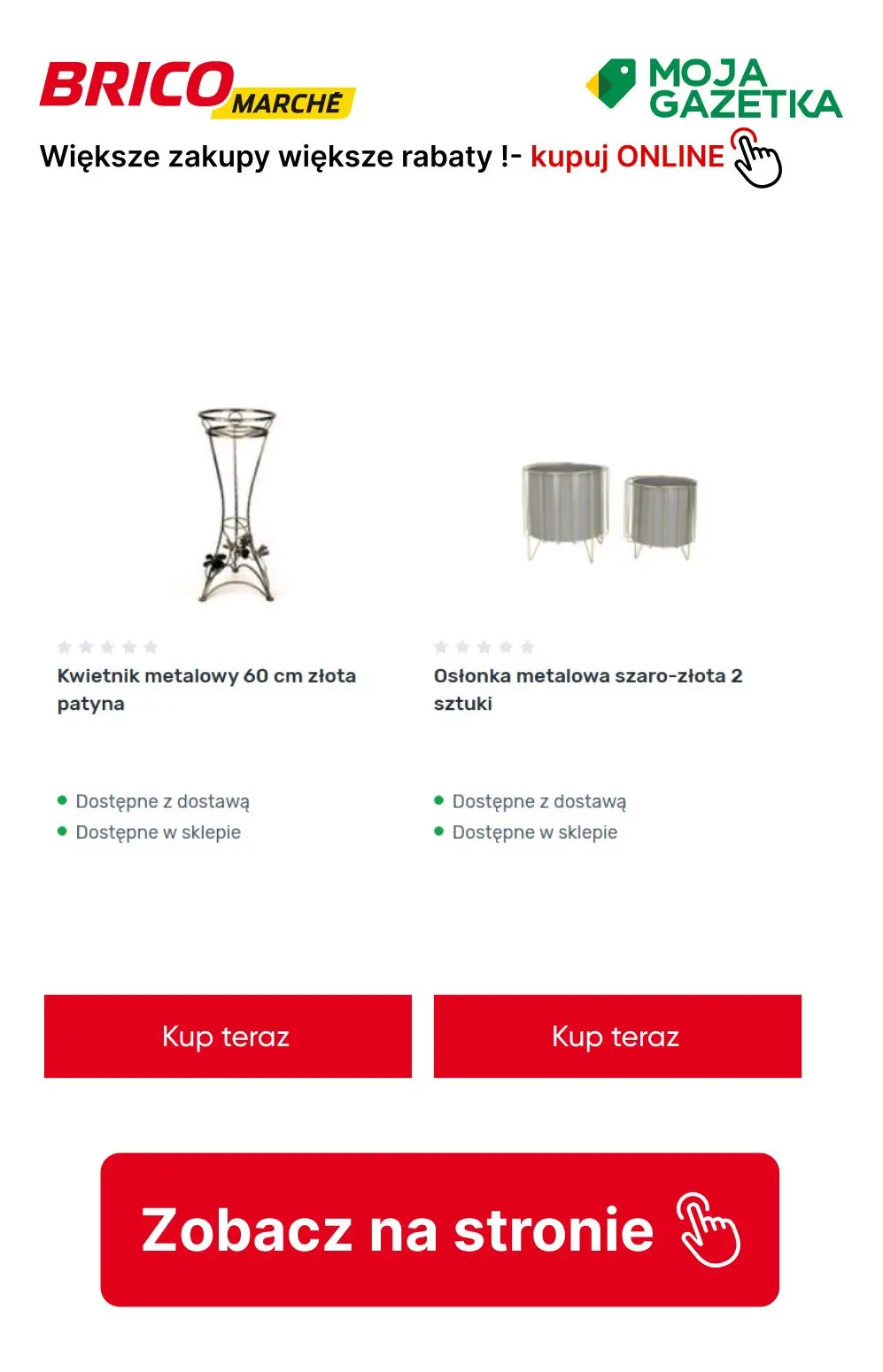 gazetka promocyjna BRICOMARCHE Większe zakupy, większe rabaty! - Strona 10
