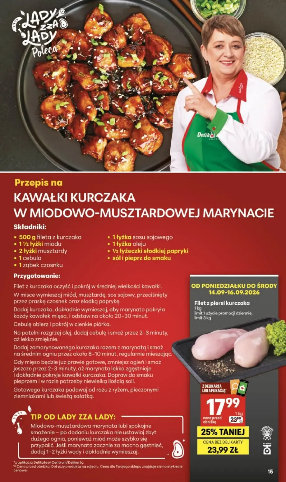 gazetka promocyjna Delikatesy Centrum Od czwartku - Strona 15