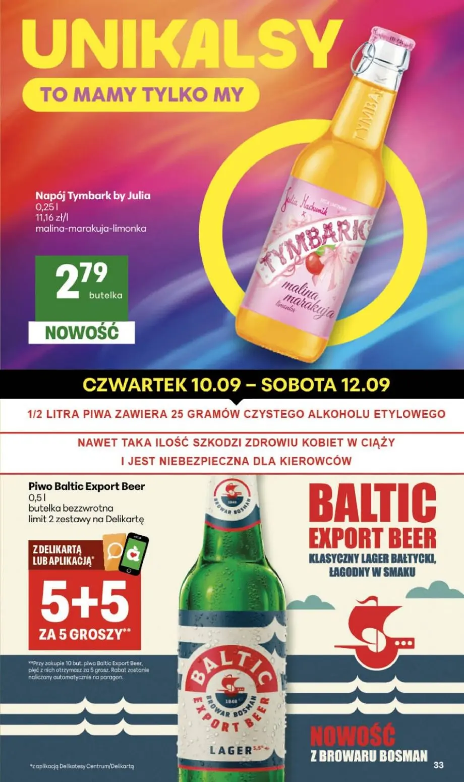 gazetka promocyjna Delikatesy Centrum Od czwartku - Strona 33