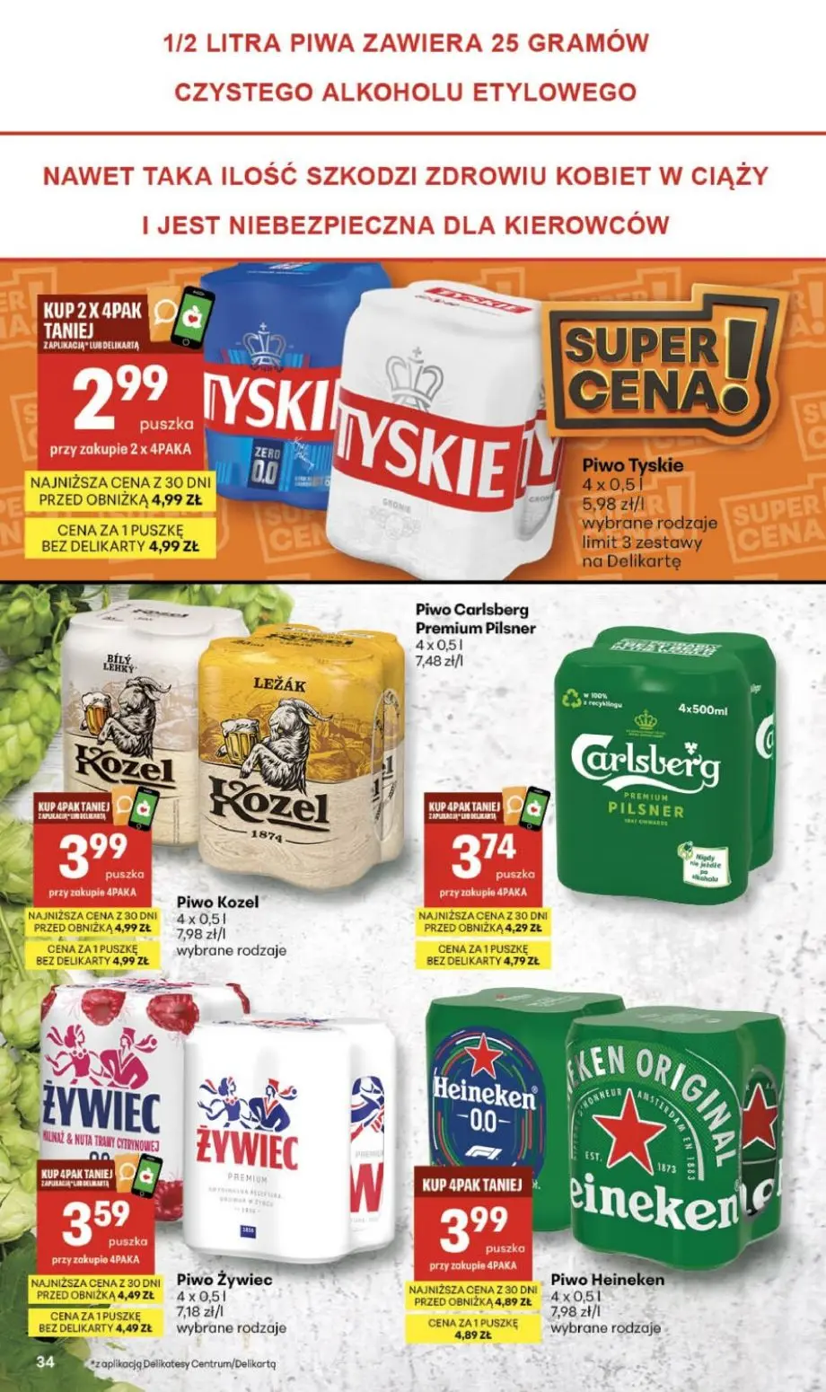 gazetka promocyjna Delikatesy Centrum Od czwartku - Strona 34