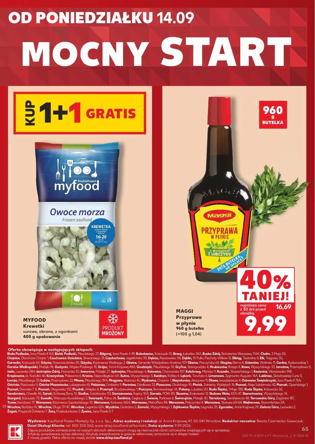 gazetka promocyjna Kaufland Jest fresz - Strona 65