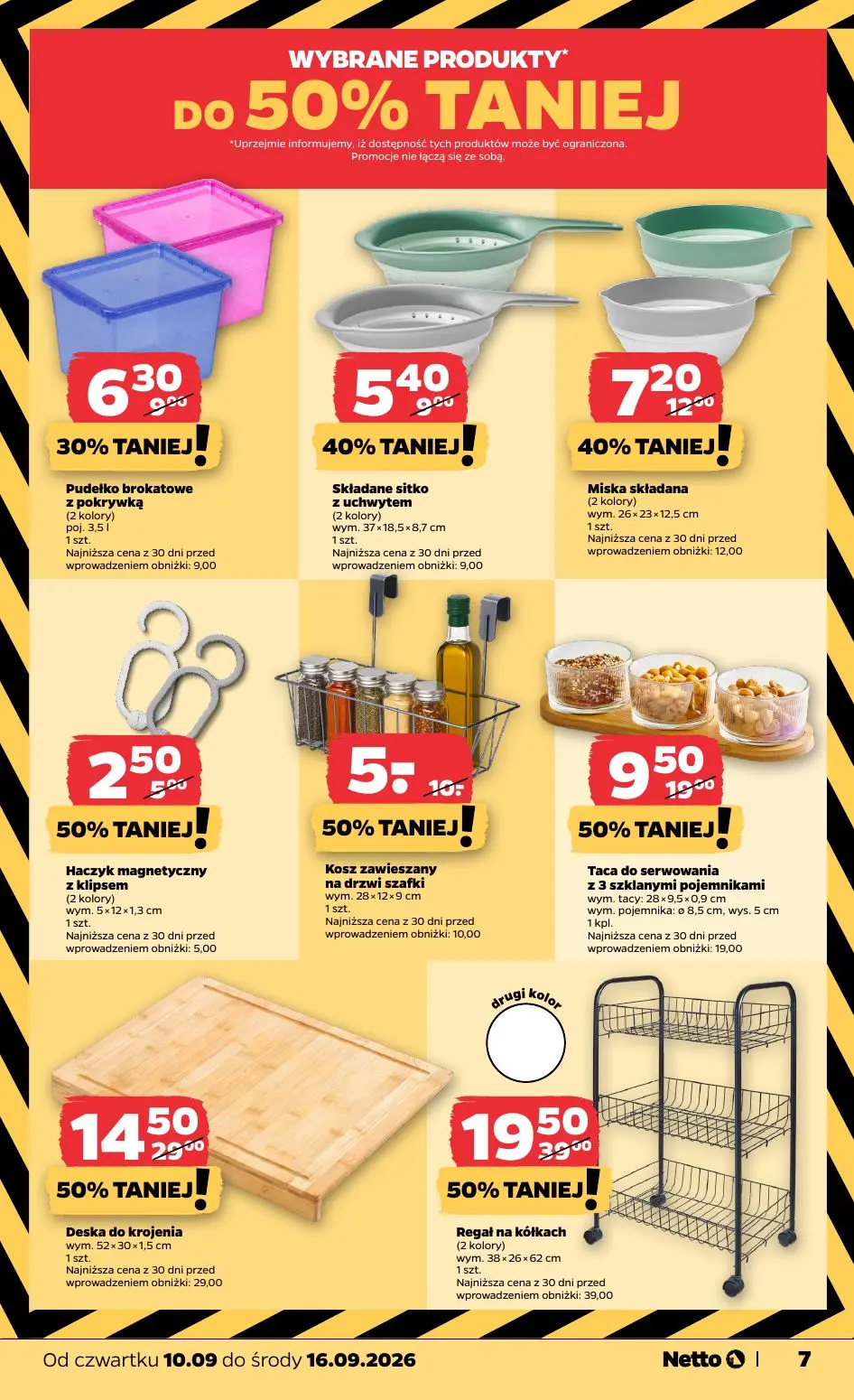 gazetka promocyjna NETTO Survival, sezon na grzyby i kuchnia - Strona 7