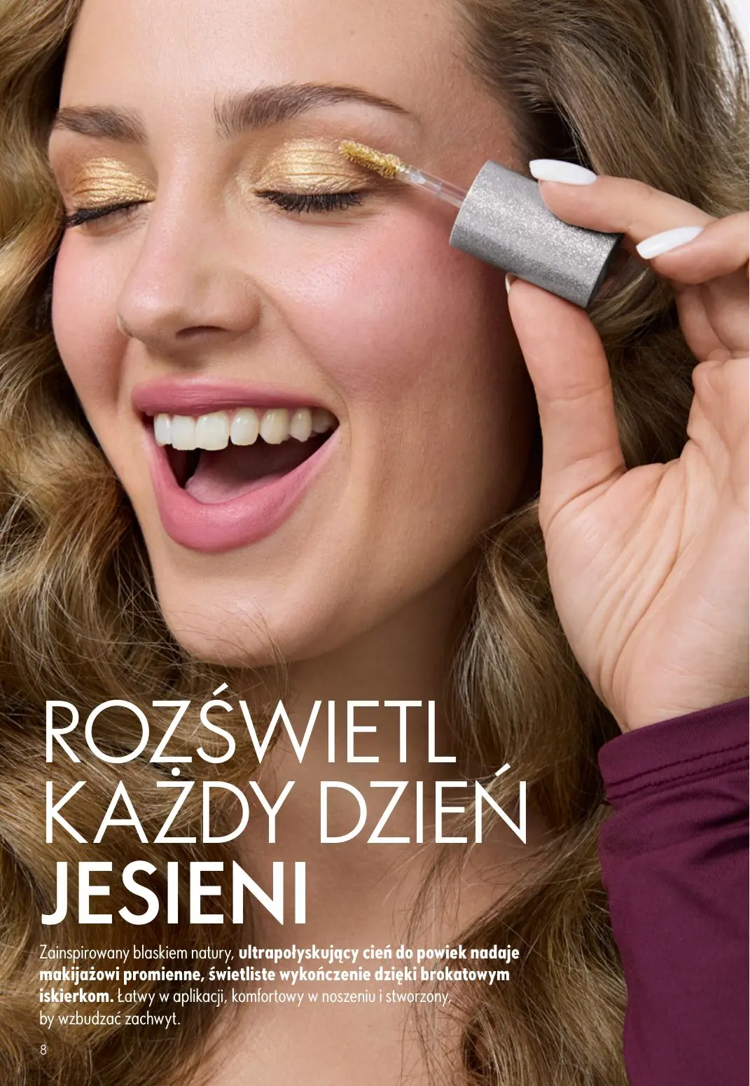 gazetka promocyjna ORIFLAME Stworzony z Wami dla piękna rzęs - Strona 8