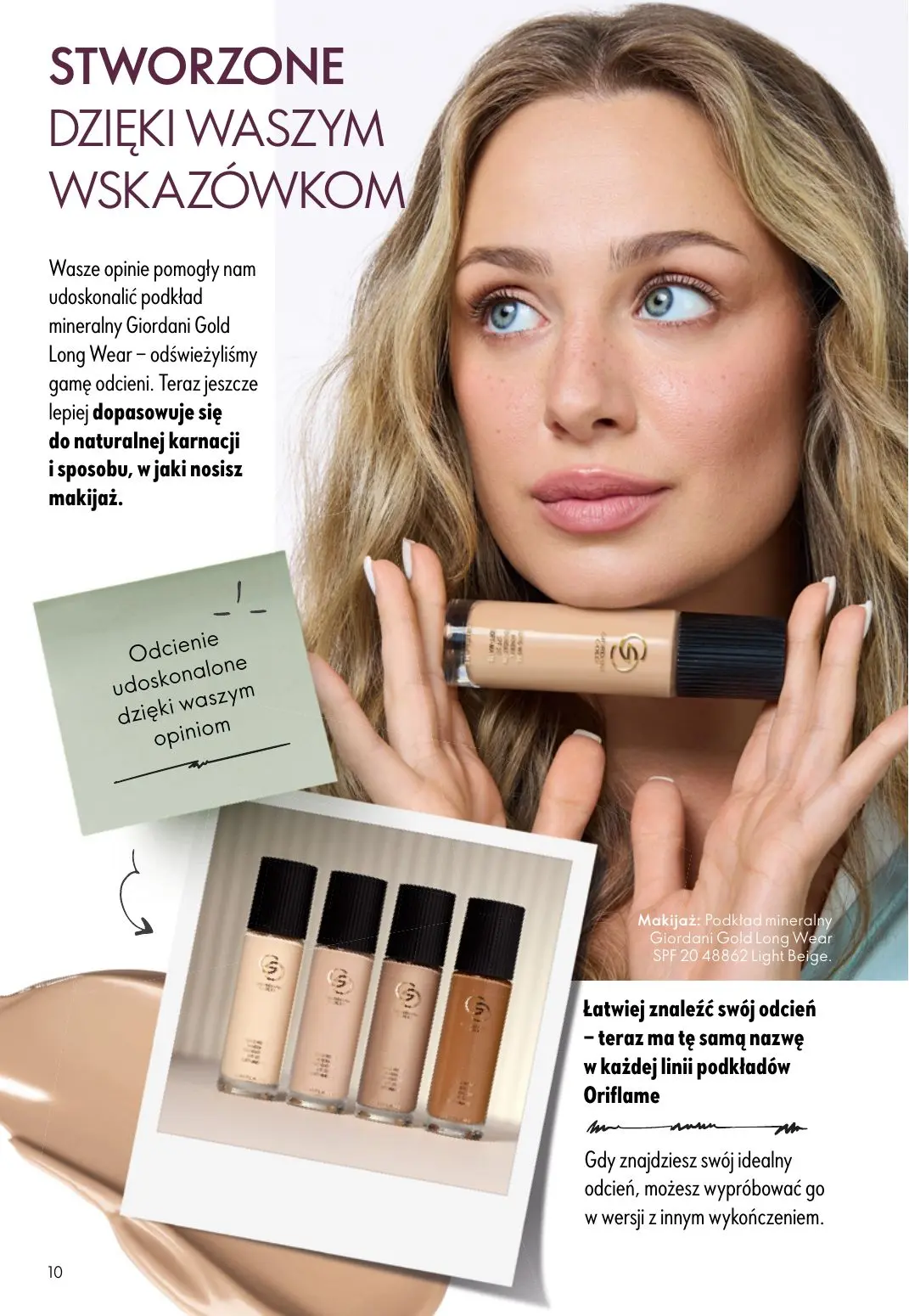 gazetka promocyjna ORIFLAME Stworzony z Wami dla piękna rzęs - Strona 10