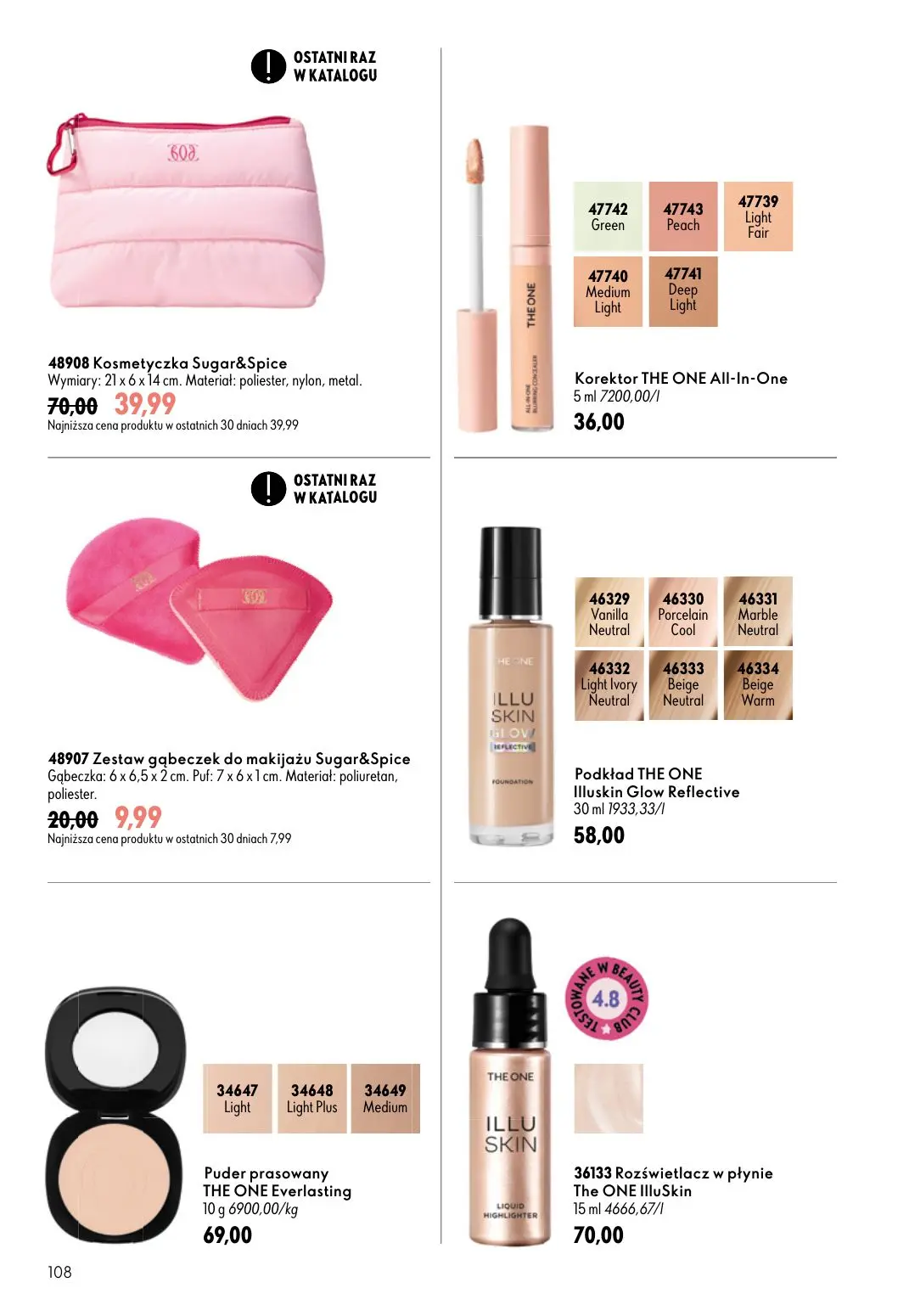 gazetka promocyjna ORIFLAME Stworzony z Wami dla piękna rzęs - Strona 108