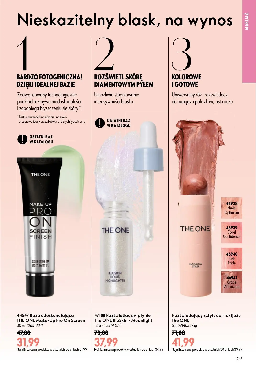 gazetka promocyjna ORIFLAME Stworzony z Wami dla piękna rzęs - Strona 109