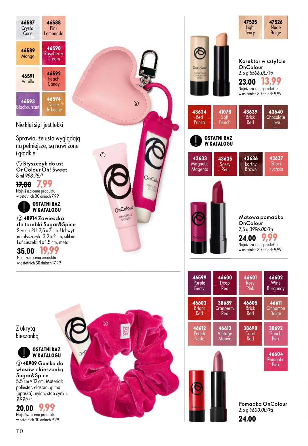 gazetka promocyjna ORIFLAME Stworzony z Wami dla piękna rzęs - Strona 110