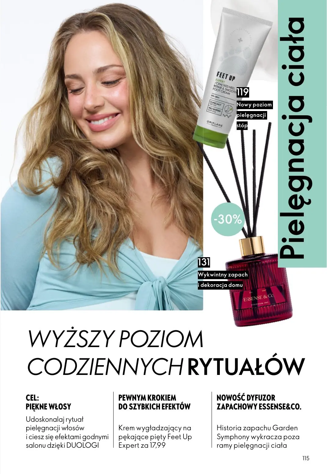gazetka promocyjna ORIFLAME Stworzony z Wami dla piękna rzęs - Strona 115