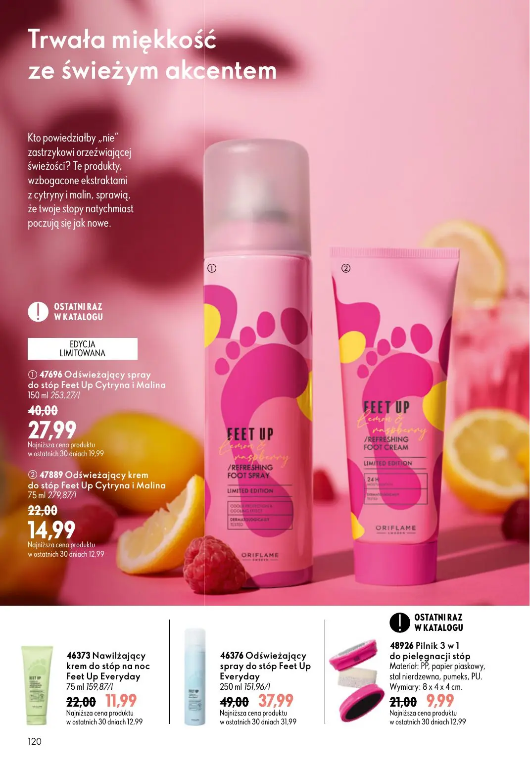 gazetka promocyjna ORIFLAME Stworzony z Wami dla piękna rzęs - Strona 120