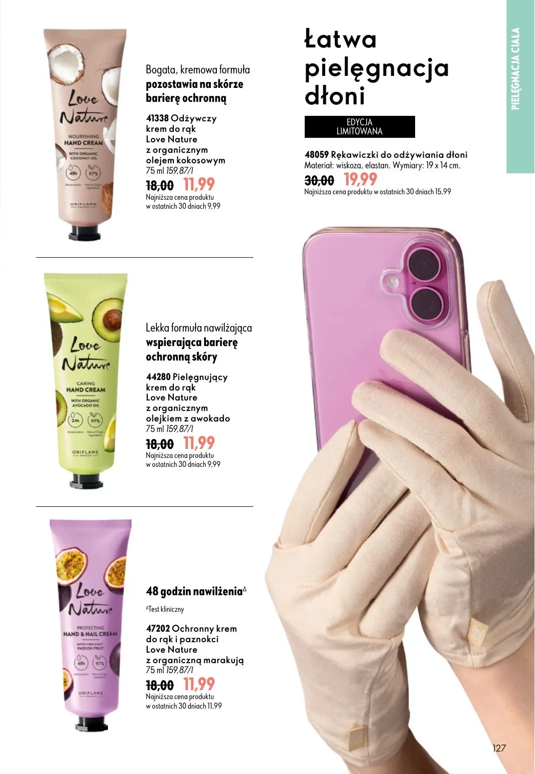 gazetka promocyjna ORIFLAME Stworzony z Wami dla piękna rzęs - Strona 127