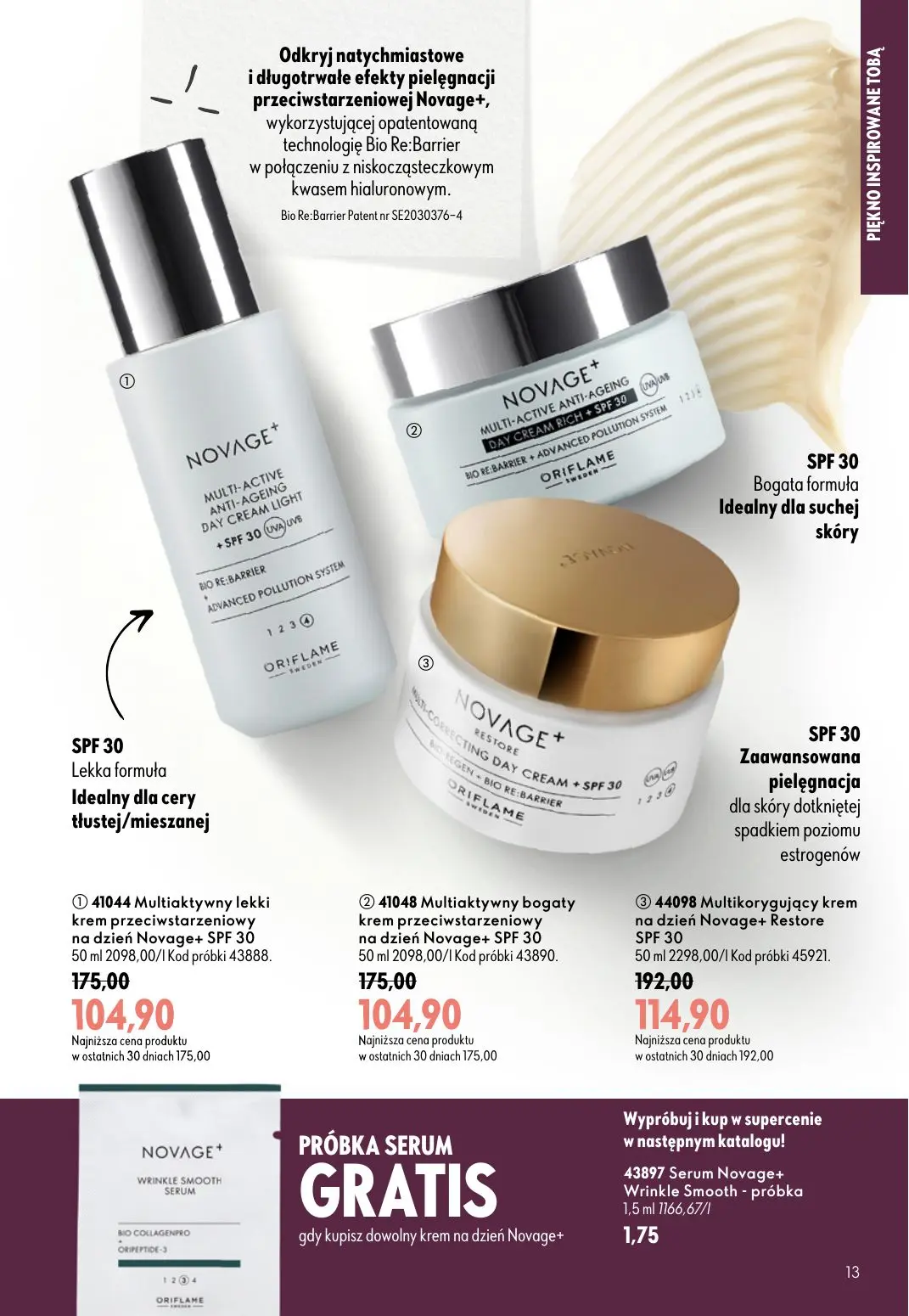 gazetka promocyjna ORIFLAME Stworzony z Wami dla piękna rzęs - Strona 13