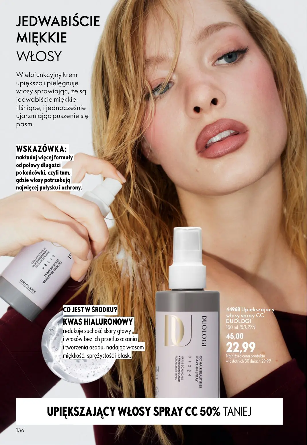 gazetka promocyjna ORIFLAME Stworzony z Wami dla piękna rzęs - Strona 136