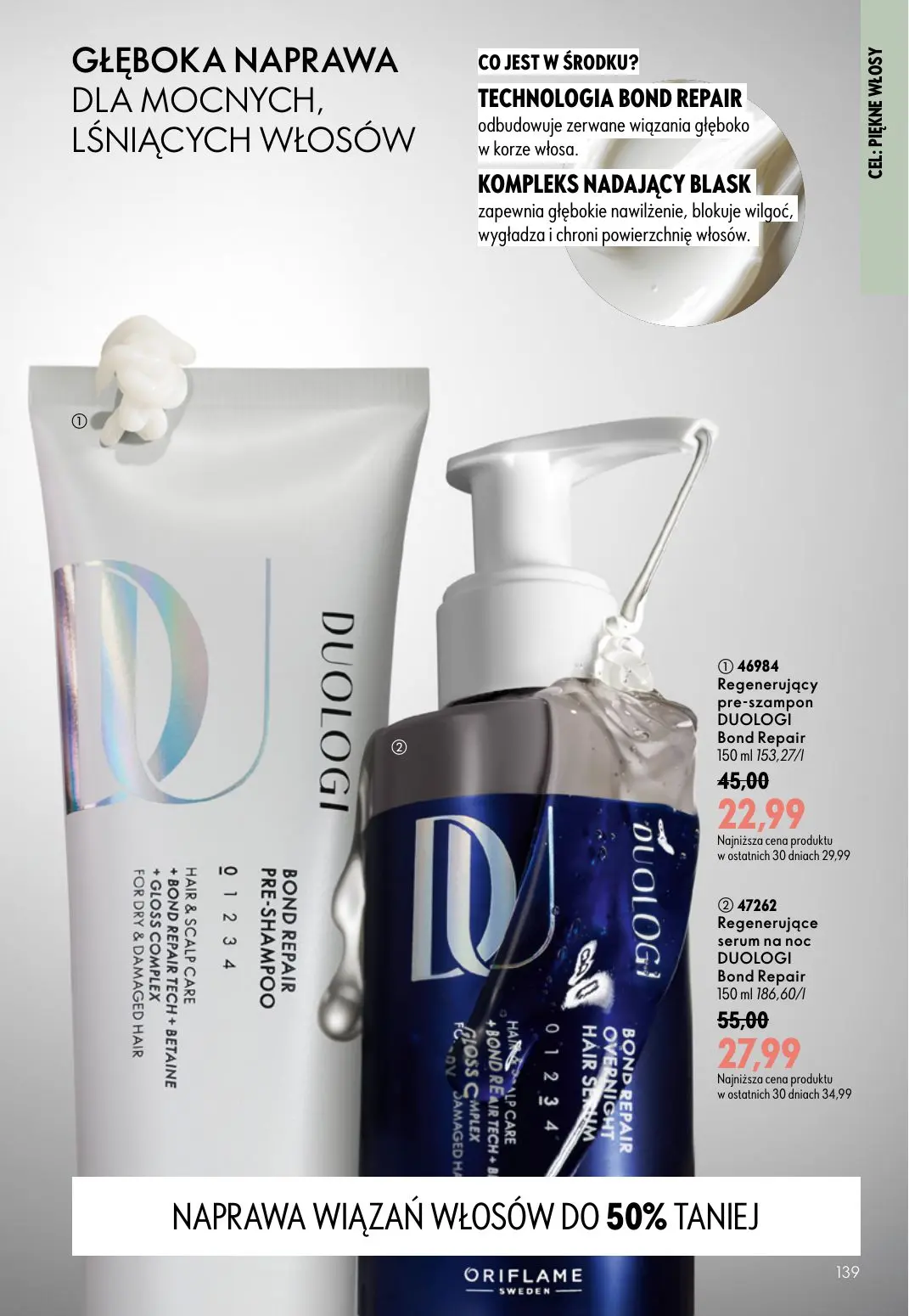 gazetka promocyjna ORIFLAME Stworzony z Wami dla piękna rzęs - Strona 139
