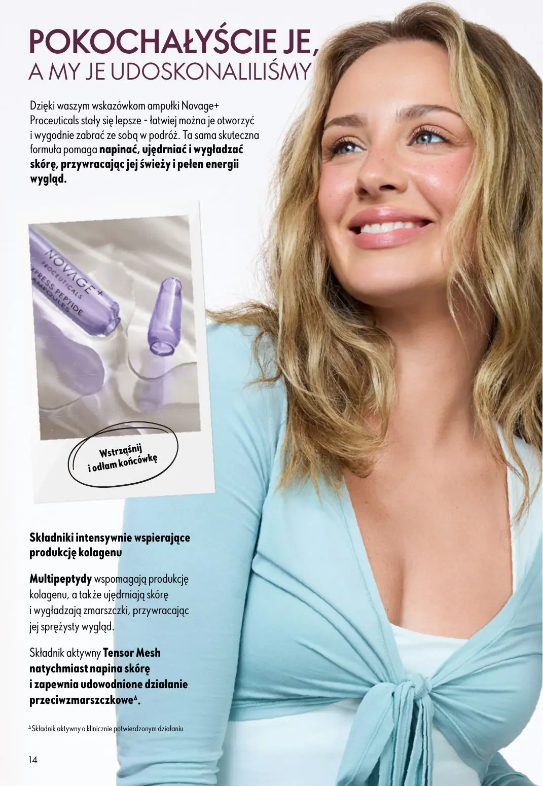 gazetka promocyjna ORIFLAME Stworzony z Wami dla piękna rzęs - Strona 14