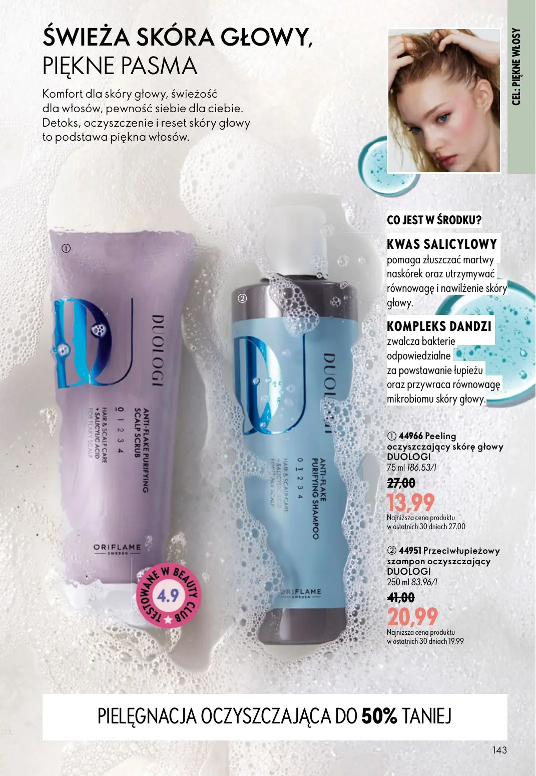 gazetka promocyjna ORIFLAME Stworzony z Wami dla piękna rzęs - Strona 143