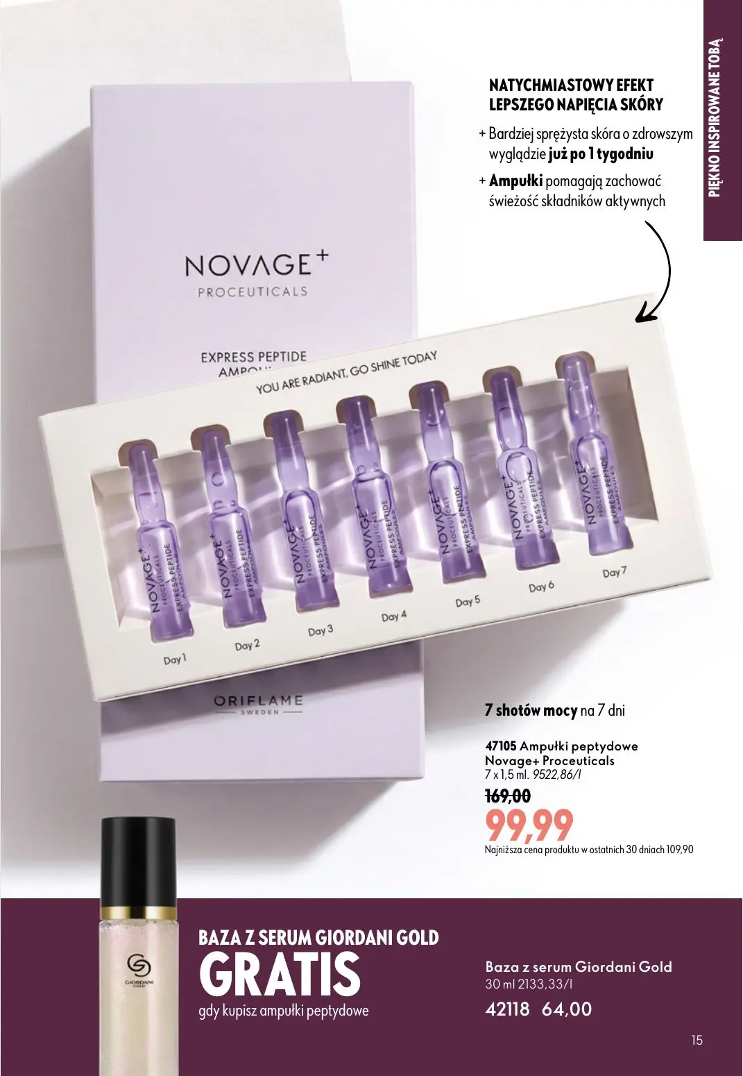 gazetka promocyjna ORIFLAME Stworzony z Wami dla piękna rzęs - Strona 15